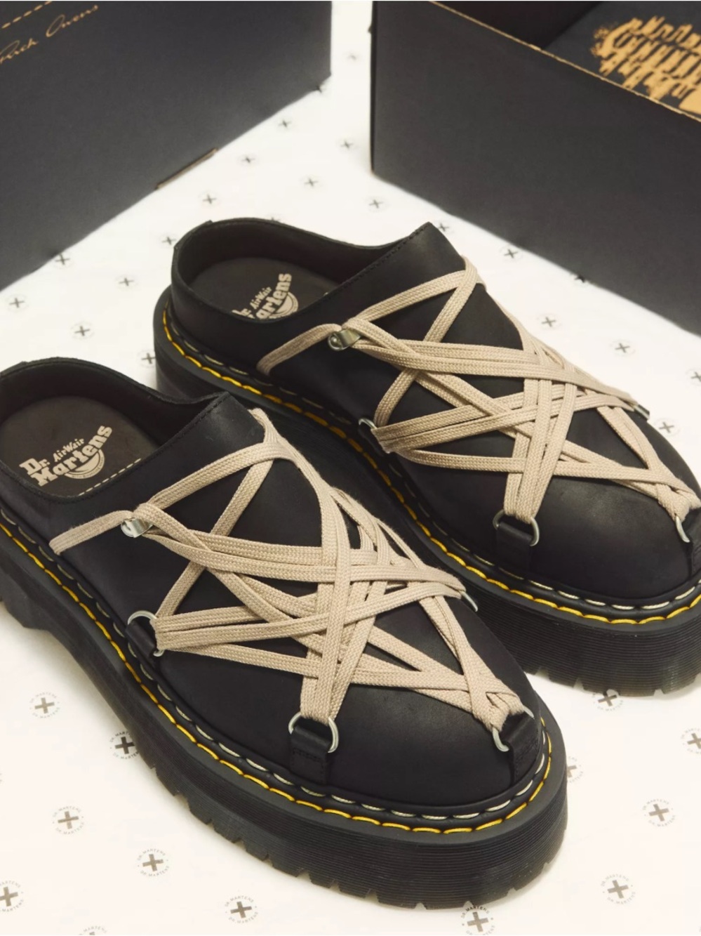 Dr Martens X Rick Owens Megalace Mule 10